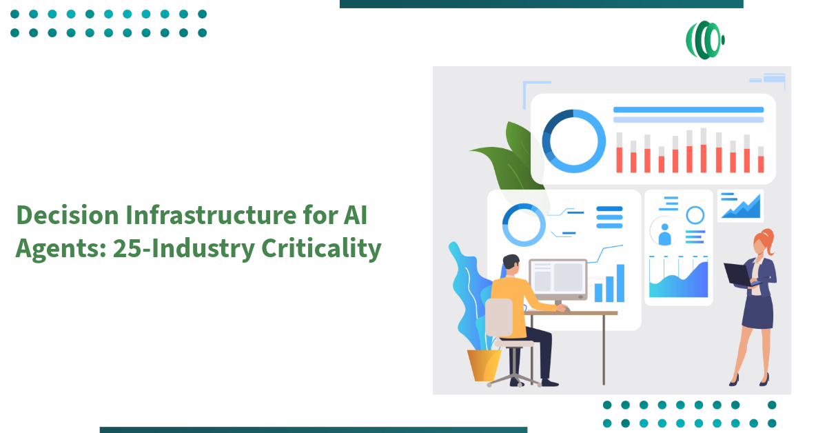 Decision Infrastructure for AI Agents: 25-Industry Criticality