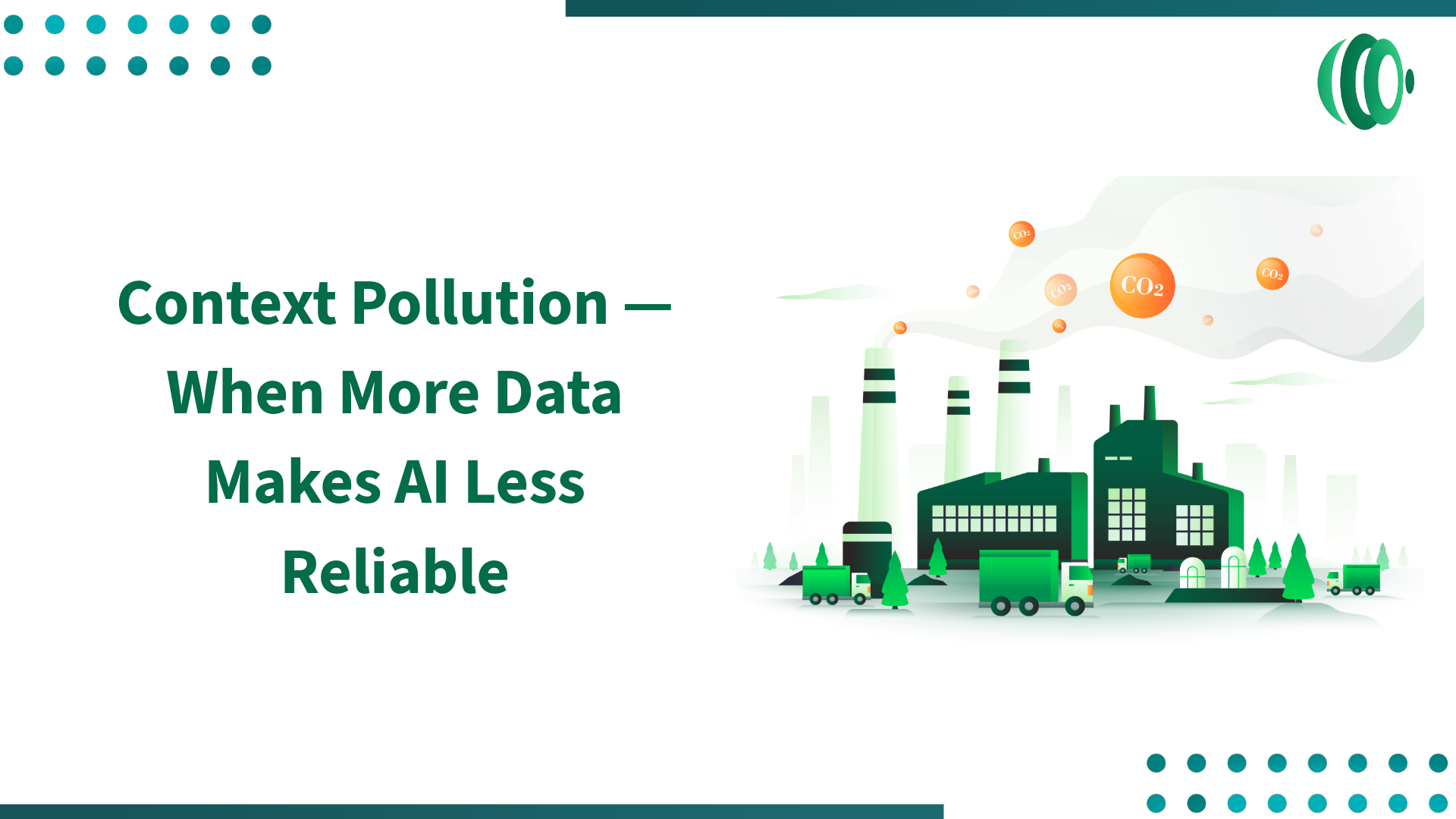 Context Pollution — When More Data Makes AI Less Reliable